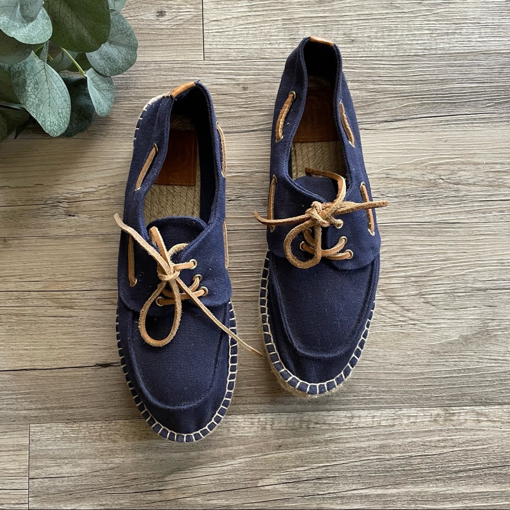 Tory Burch Blanton Boat Shoes